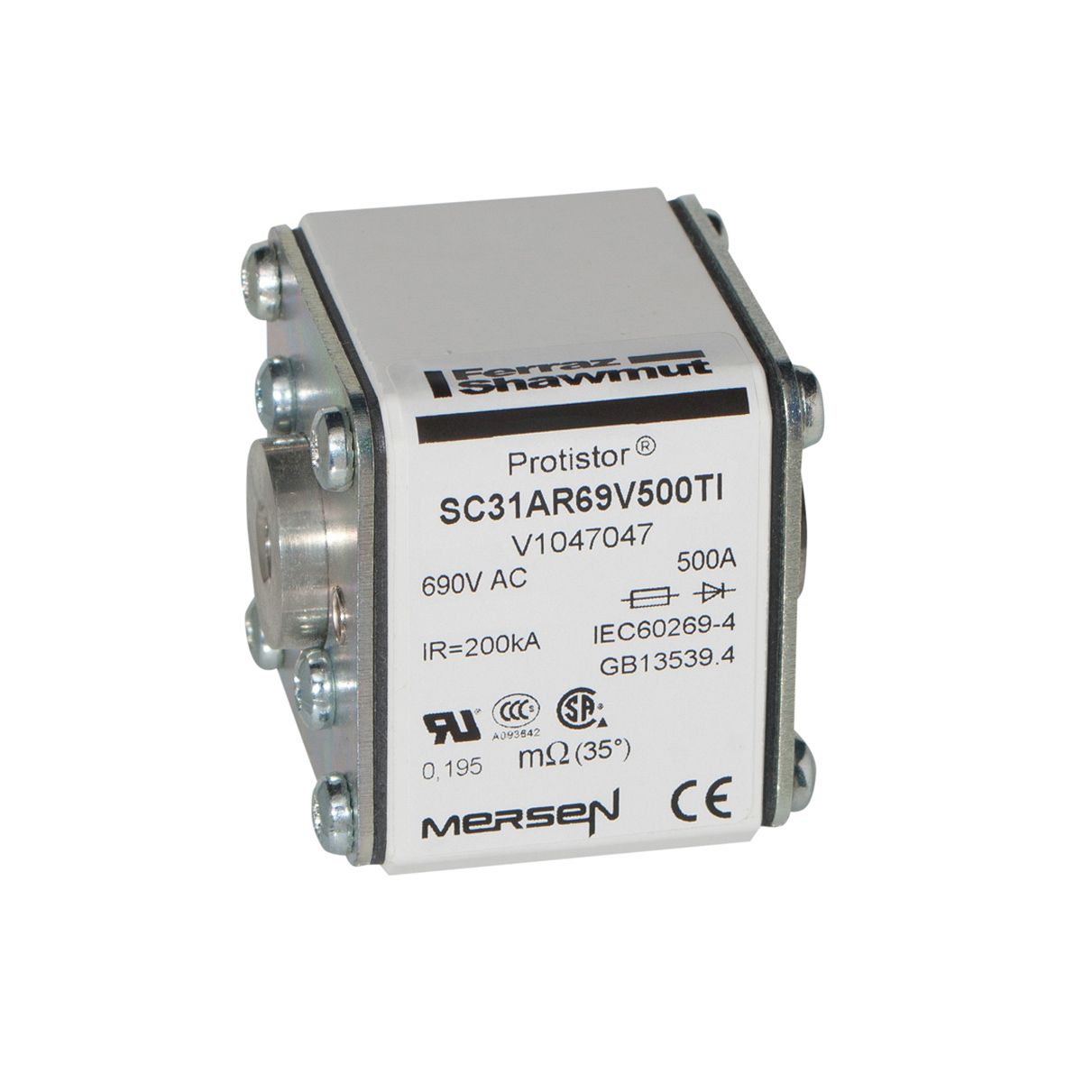 V1047047 - Size 31 type TTI with indicator aR 500 A 690VAC